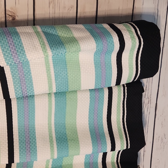 Danny And Nicole Chevron Striped Sleeveless Dress SZ 18W NWT POCKETS! - Picture 3 of 10